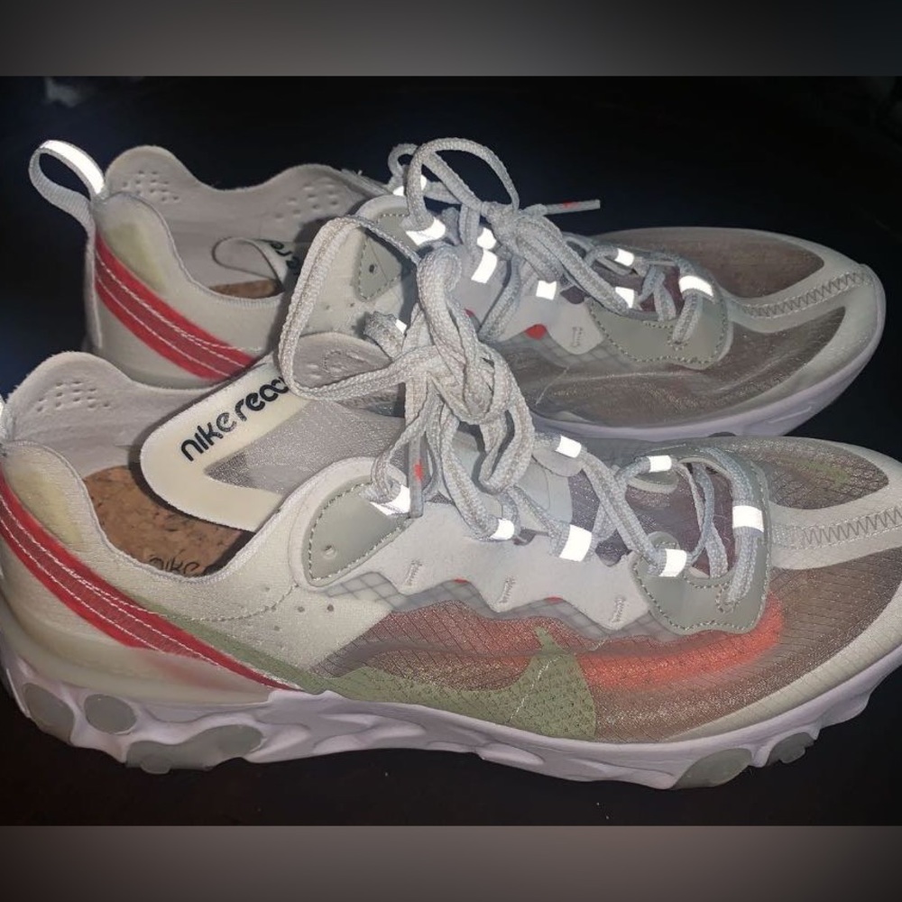 Nike React Element - Sail Light Bone - image 3